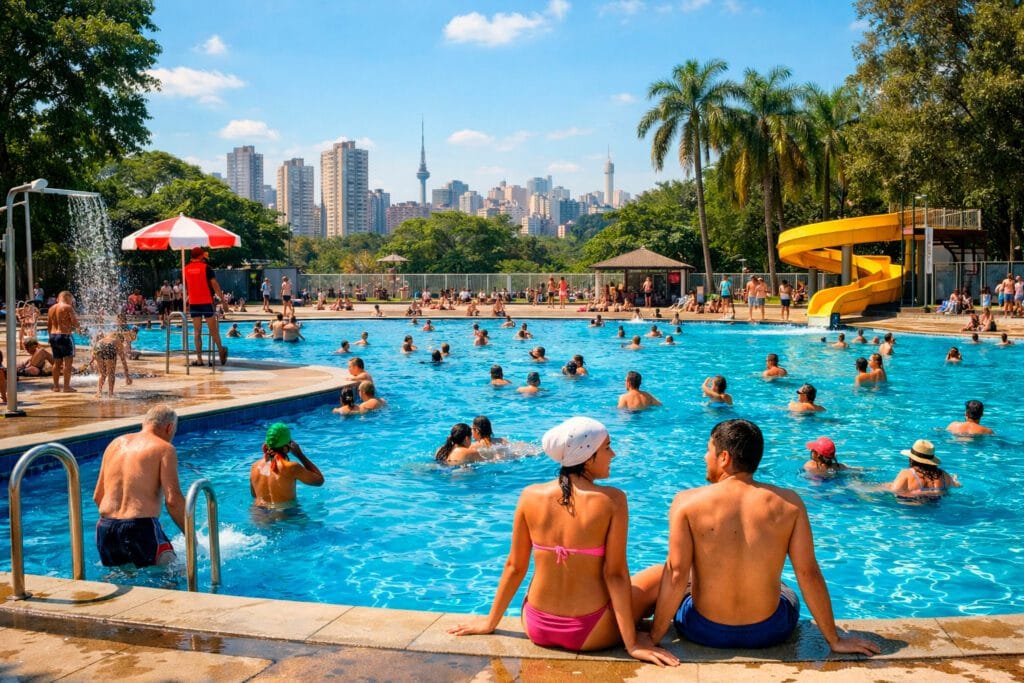Como usar as piscinas públicas da cidade de São Paulo e se refrescar neste verão?