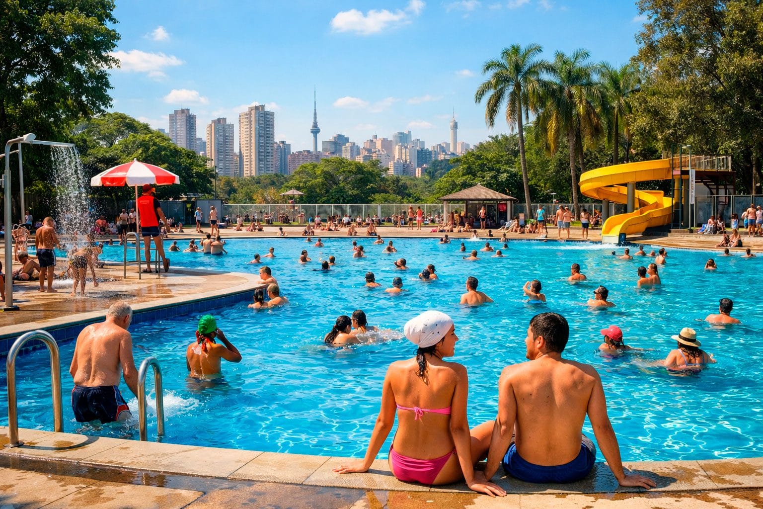 Como usar as piscinas públicas da cidade de São Paulo e se refrescar neste verão?