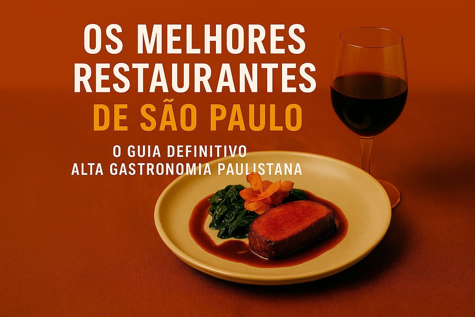 Os Melhores Restaurantes de São Paulo: O Guia Definitivo da Alta Gastronomia Paulistana