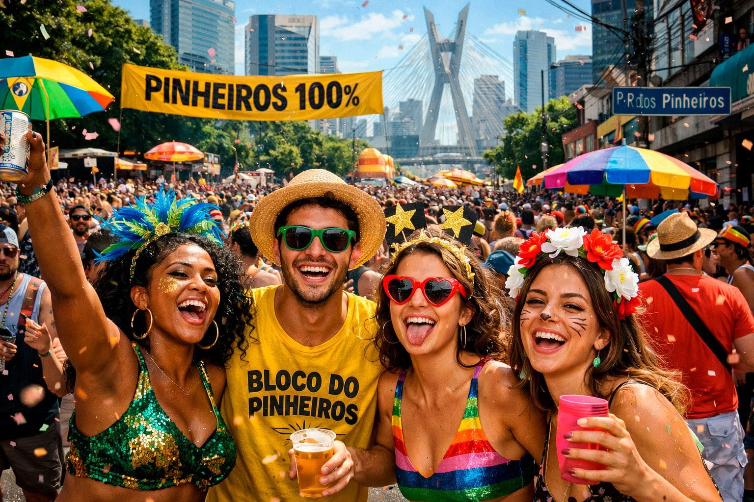 📰 Carnaval 2026 em Pinheiros: Guia completo dos Blocos de Rua – datas, endereços e tudo o que você precisa saber