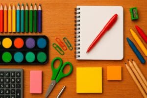 Como comprar material escolar barato em 2026: Guia completo para economizar de verdade