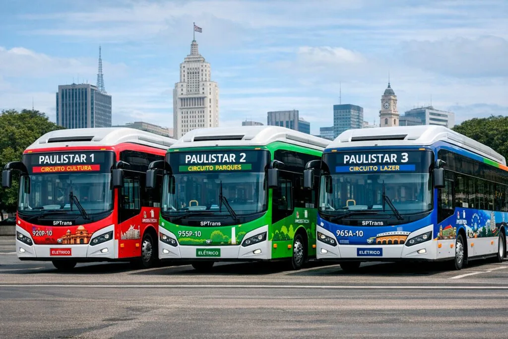 Ônibus Paulistar: as 3 linhas turísticas gratuitas de SP e os itinerários completos (Paulistar 1, 2 e 3)