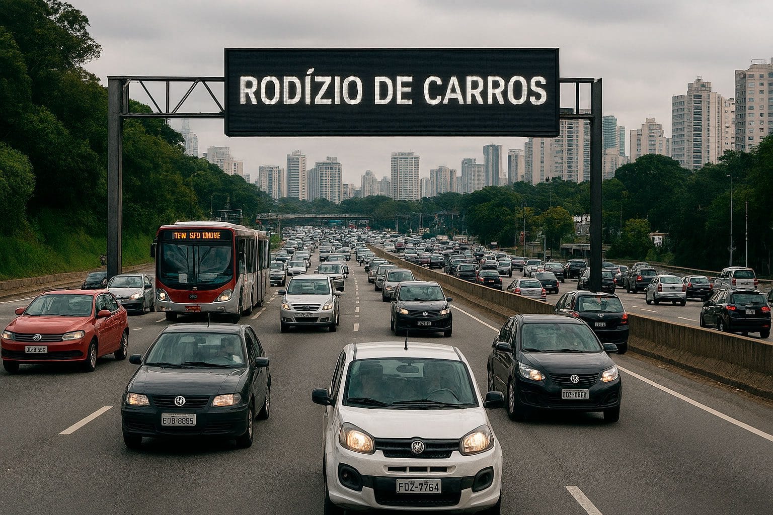 Rodízio de Carros em SP: Quando começa a valer em 2026? Regras, horários, áreas e multas
