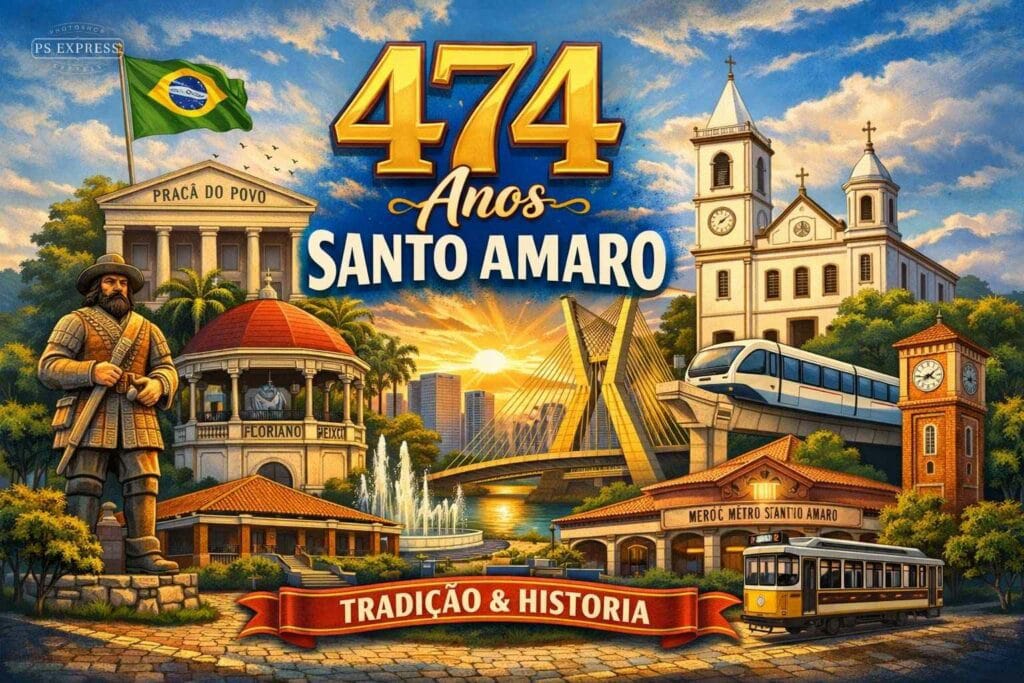 Santo Amaro celebra 474 anos: história, cultura e uma grande festa que movimenta a Zona Sul de São Paulo