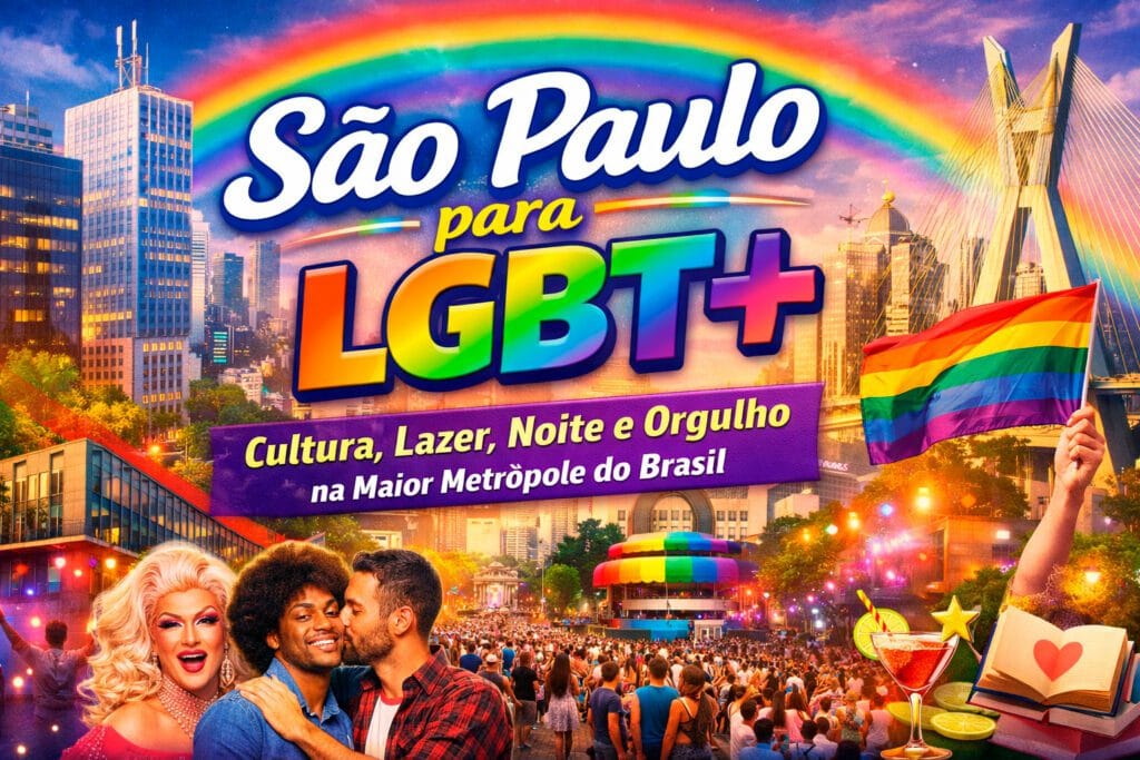 São Paulo para LGBT+: Cultura, lazer, noite e orgulho na maior metrópole do Brasil