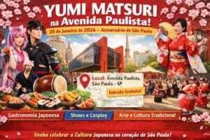 Yumi Matsuri na Avenida Paulista promete transformar São Paulo em um grande festival da cultura japonesa