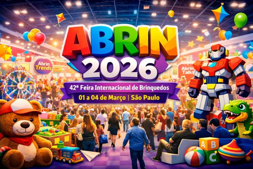 ABRIN 2026: a maior feira de brinquedos da América Latina acontece de 1º a 4 de março em São Paulo