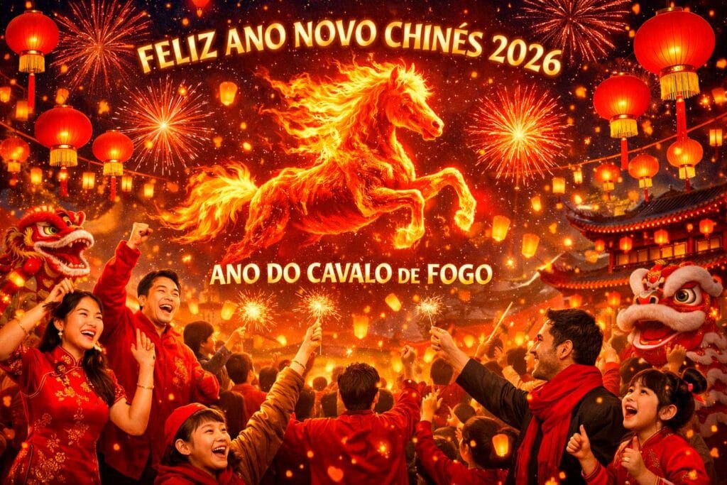 Ano Novo Chinês 2026 em São Paulo: agenda completa de celebrações no mês de Fevereiro - rituais, cultura e danças tradicionais no Ano do Cavalo de Fogo