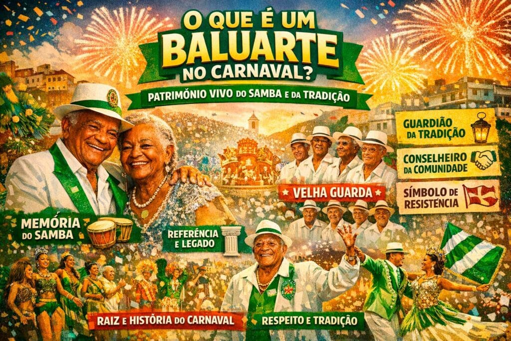 O que é um baluarte no Carnaval e por que essas pessoas são “patrimônio vivo” da folia