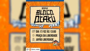 Bloco Otaku na Liberdade: desfile geek toma a Praça da Liberdade em 17 de fevereiro, a partir das 13h