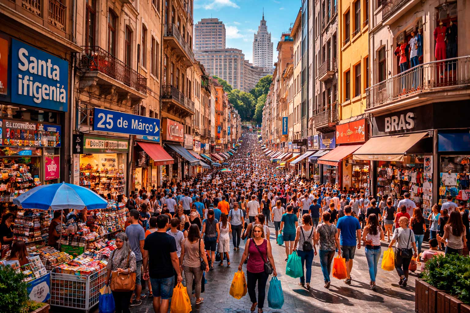 Por que São Paulo parece ter “uma loja em cada esquina”? A história (e os números) por trás do comércio de rua na capital