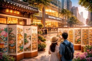 Exposição de pinturas folclóricas coreanas em São Paulo encanta a Paulista com arte, tradição e entrada gratuita