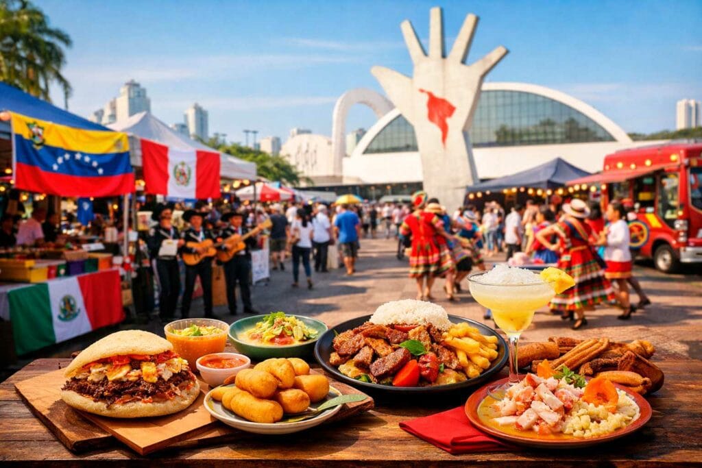 Festival de Comida Venezuelana e Peruana em São Paulo promete fim de semana de sabores latinos no Memorial