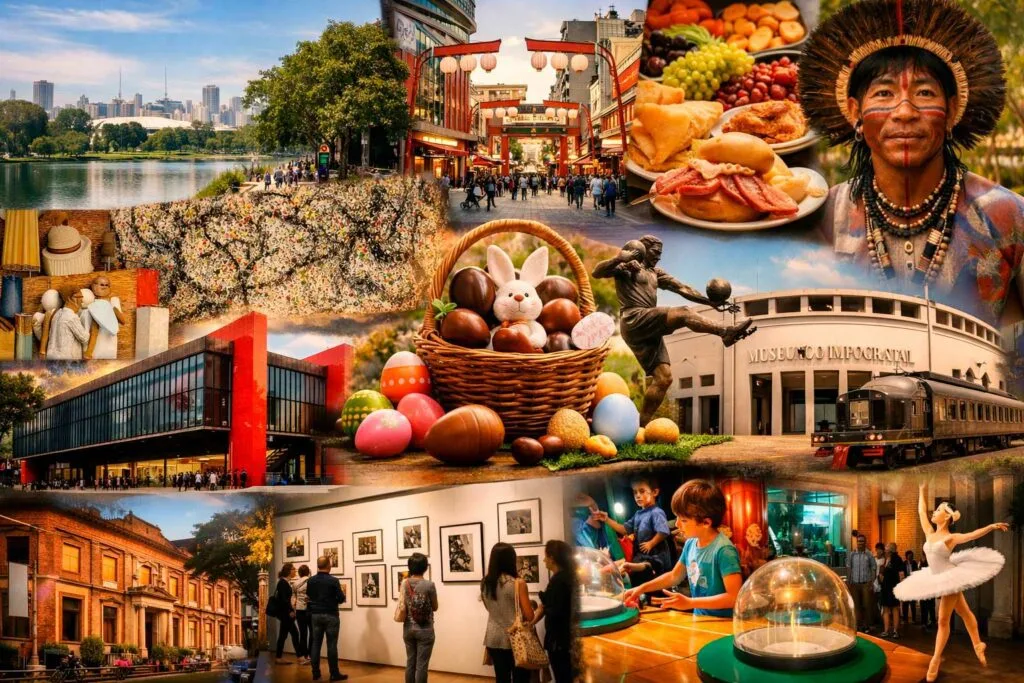 O que fazer em São Paulo no feriado de Páscoa 2026: 25 atrações imperdíveis entre 3 e 5 de abril