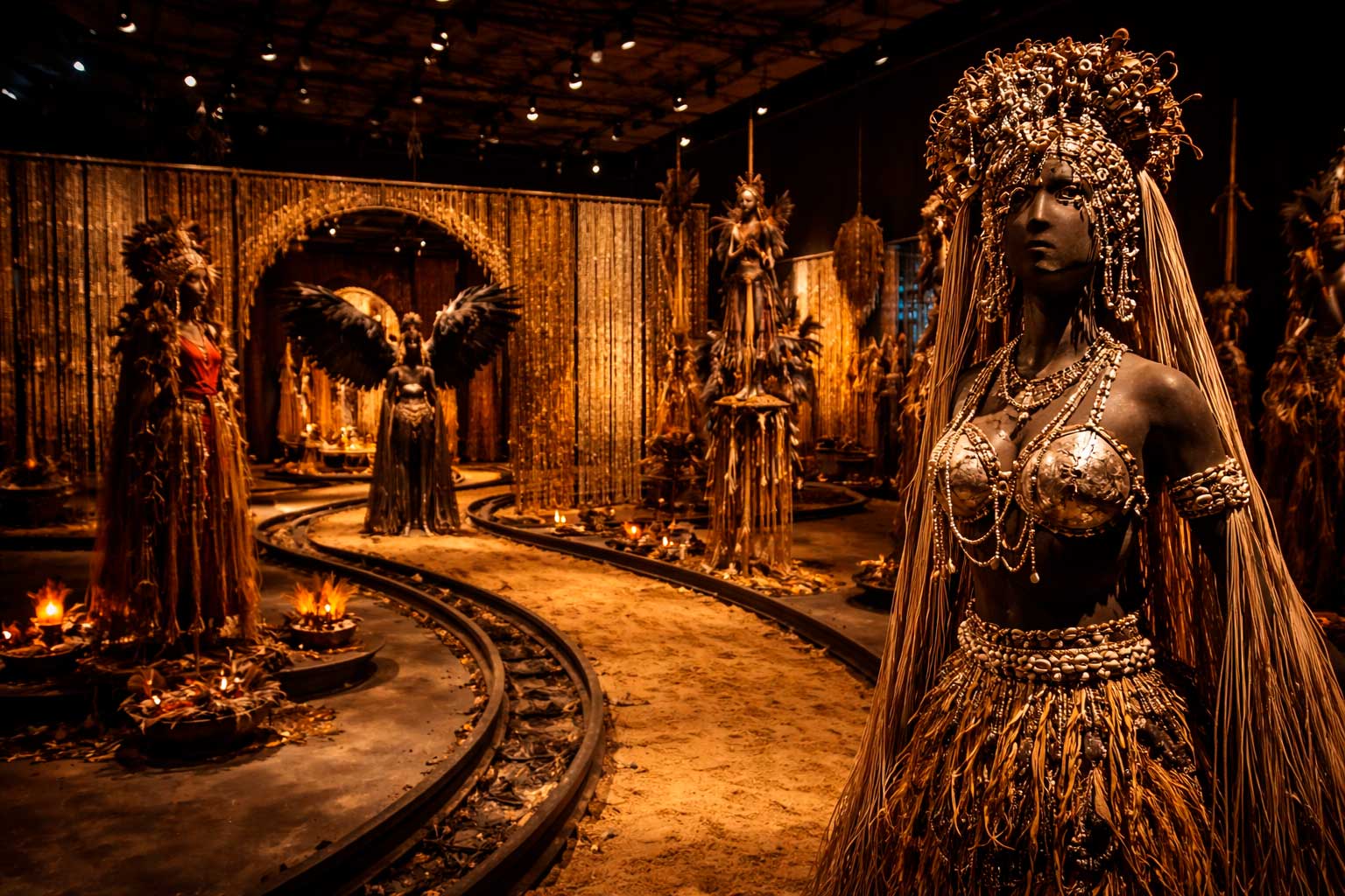 Ònà Irin: Caminho de Ferro no Sesc Belenzinho transforma ancestralidade, arte e espiritualidade em uma das exposições mais potentes de São Paulo