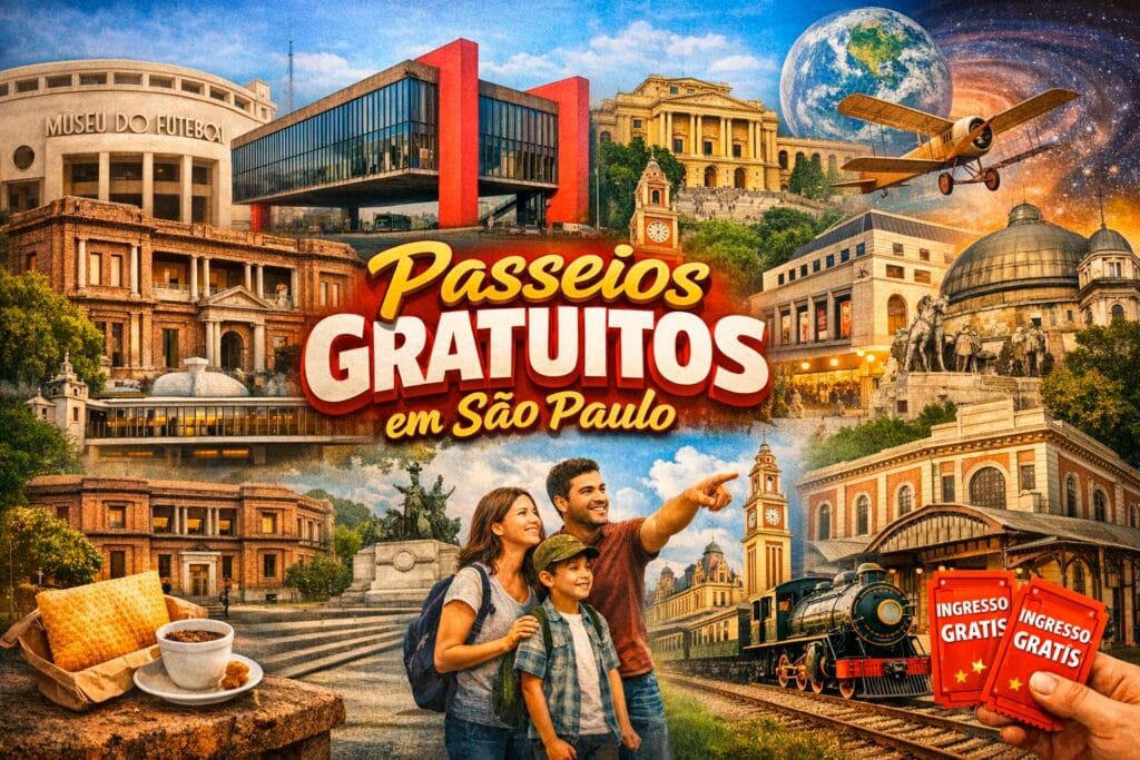 Passeios gratuitos na cidade de São Paulo: 10 atrações pagas que liberam a entrada em dias específicos