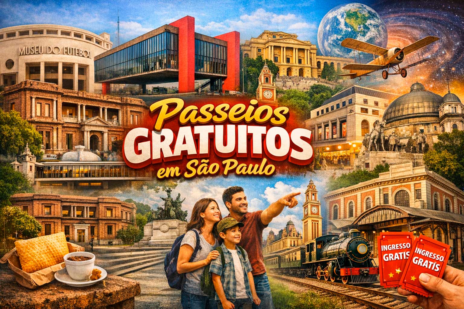 Passeios gratuitos na cidade de São Paulo: 10 atrações pagas que liberam a entrada em dias específicos