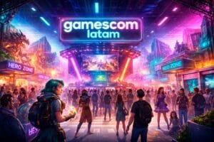 gamescom latam 2026 toma São Paulo com megaevento gamer, atrações inéditas e experiência imersiva no Distrito Anhembi