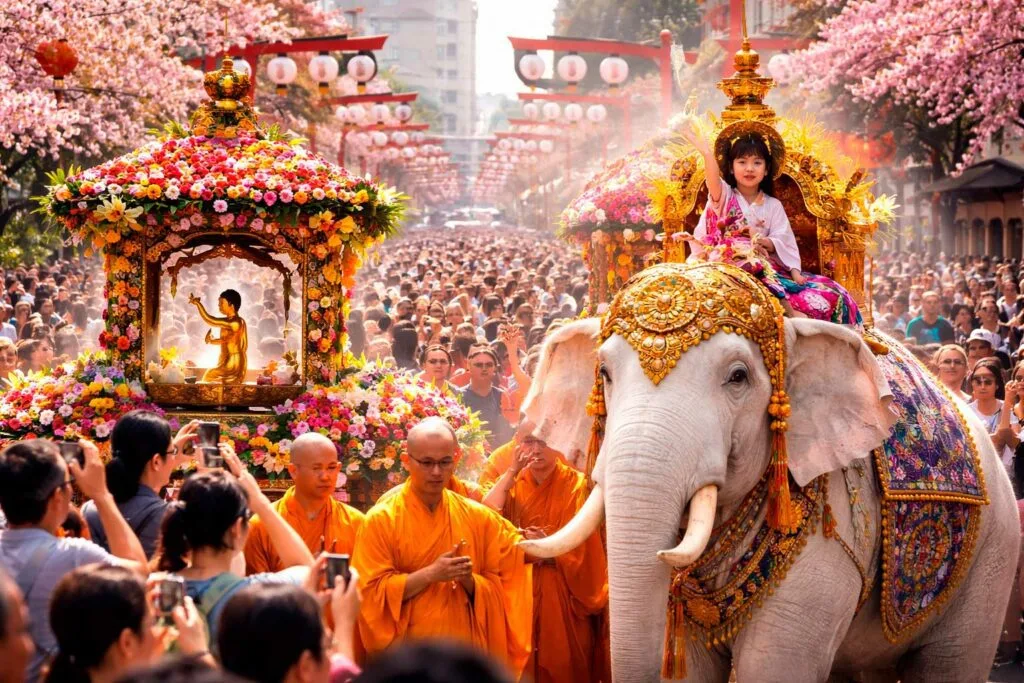 Hana Matsuri 2026 toma a Liberdade com força total e coloca São Paulo no centro de uma das celebrações budistas mais simbólicas do ano