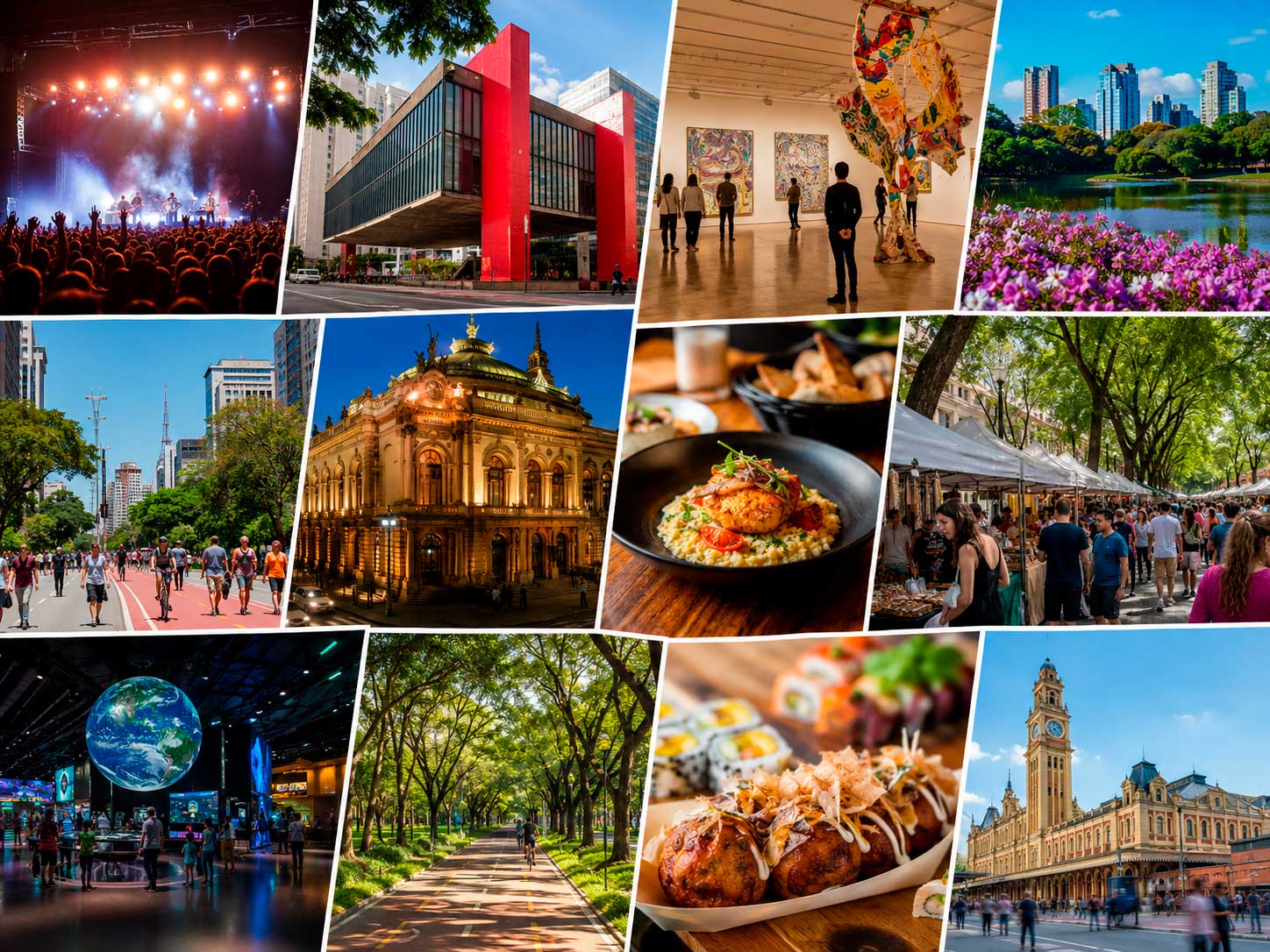 O que fazer na cidade de São Paulo no final de semana de 16 e 17 de maio: shows, exposições, feiras, gastronomia e passeios para todos os públicos
