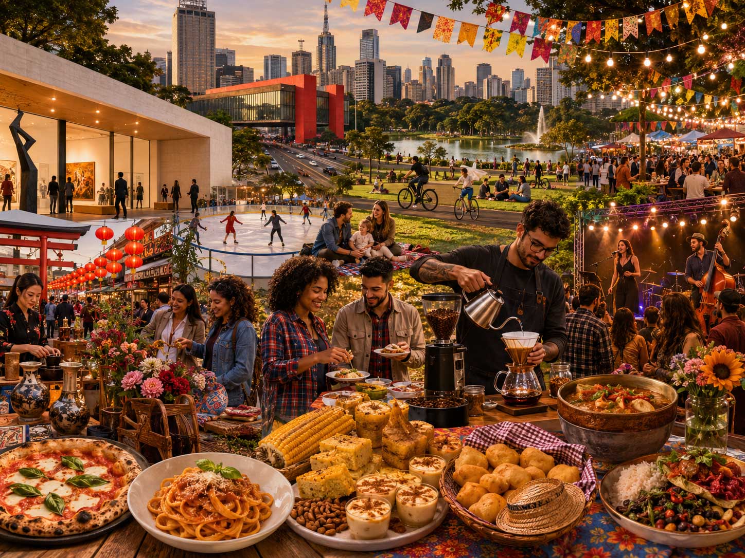 O que fazer em São Paulo no fim de semana de 27 e 28 de junho: festas juninas, café, cultura, parques, gastronomia, feiras e eventos para aproveitar a cidade