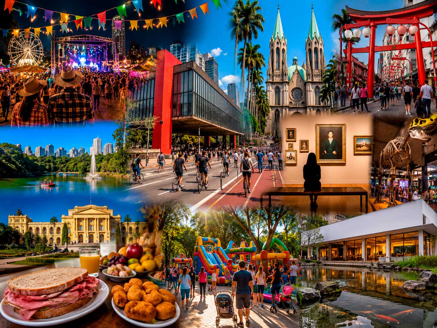 Feriado de 4 de junho em São Paulo: guia completo com festas juninas, parques, feiras, exposições, gastronomia e cultura para aproveitar Corpus Christi na capital