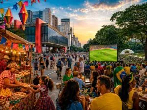 São Paulo no primeiro fim de semana de julho: festas julinas, parques, feiras, cultura e onde assistir Brasil x Noruega